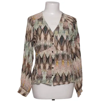 Blouse (Beige, Multicolored) from Tramontana Elastane, Viscose