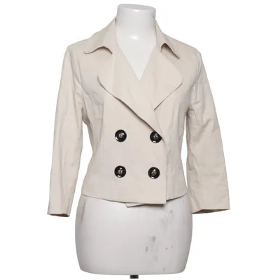 Pea coat (Beige) from Smashed Lemon Cotton, Elastane