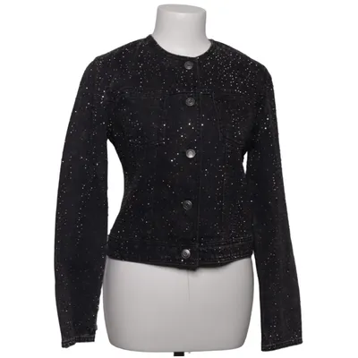 Denimjakke (Sort, Sølv) fra Zara