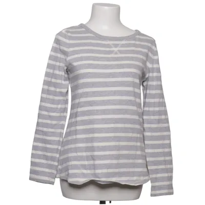 Long sleeve T-shirt (Gray, White) from Gap Cotton