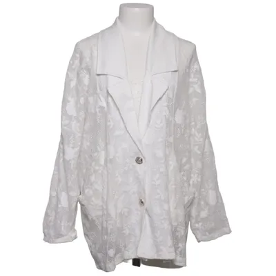 Blazer (White) from New Collection Cotton, Viscose