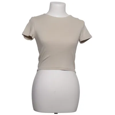 T-shirt (Beige) from Stradivarius Cotton, Elastane