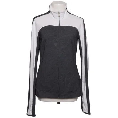 Sports jacket (Gray, White) from Gap Fit Elastane, Polyamide, Polyester