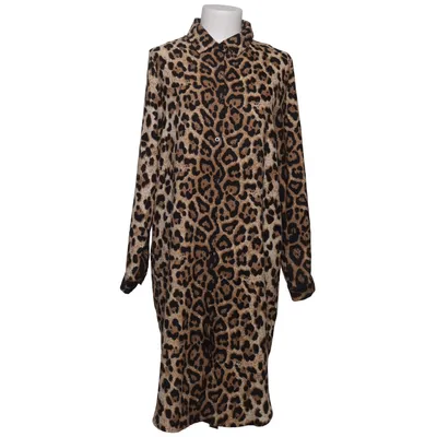 Shirt dress (Brown, Black) from Lilie Rose Polyester