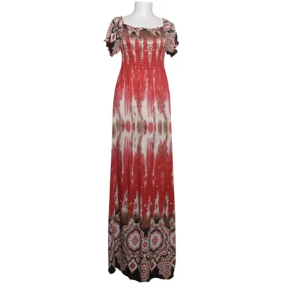 Robe longue (Rouge, Beige, Noir, Multicolore) de J. Stars