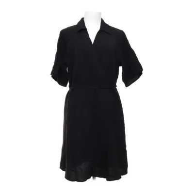 Wikkeljurk (Zwart) van Armedangels Linnen, Viscose