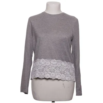 Strickpullover (Grau, Weiß) von New Yorker Elasthan, Polyester