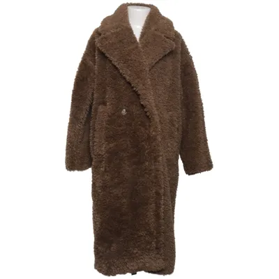 Vinterfrakke (Brun) fra Reiss Polyester, Viscose, Uld