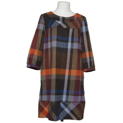 Klänning (Brun, Blå, Orange) från Monique Polyester, Viskos