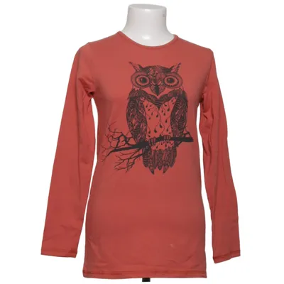 Langærmet t-shirt (Rød) fra Bon'a Parte Kids Bomuld, Elastan