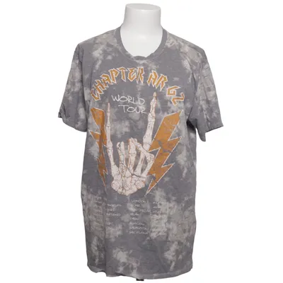 T-shirt (Grå, Hvid, Flerfarvet) fra Chapter Bomuld, Polyester