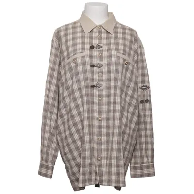 Chemise en flanelle (Beige, Marron) de Os Trachten