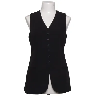 Suit vest (Black) from H&M Viscose, Linen, Polyester
