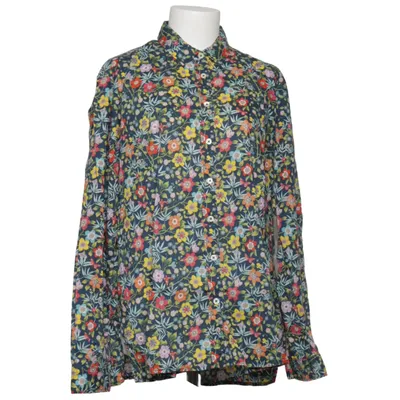 Blouse (Blue, Multicolored) from Rossana Diva Cotton
