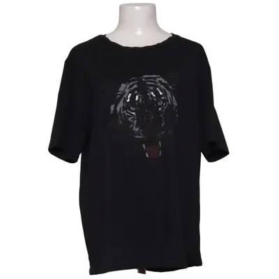 T-shirt (Black) from Luxzuz Cotton, Elastane