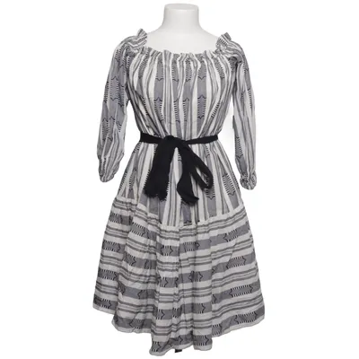 Dress (Blue, White, Black) from Sack’s Cotton