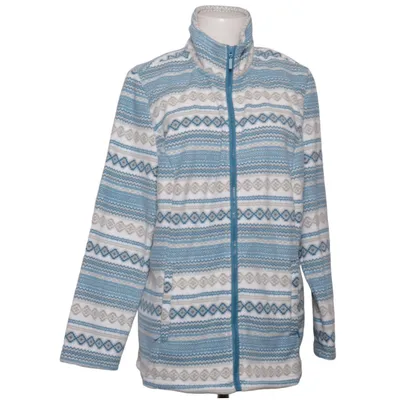 Fleece jas (Blauw, Wit, Beige) van Feel Good Polyester