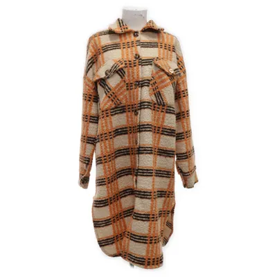 Överskjorta (Beige, Orange, Svart) från New Style Ull