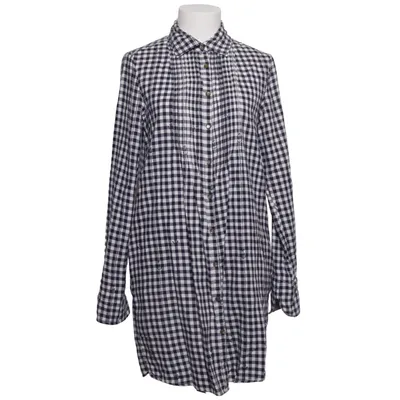 Robe chemise (Bleu, Blanc) de Maison Scotch Coton