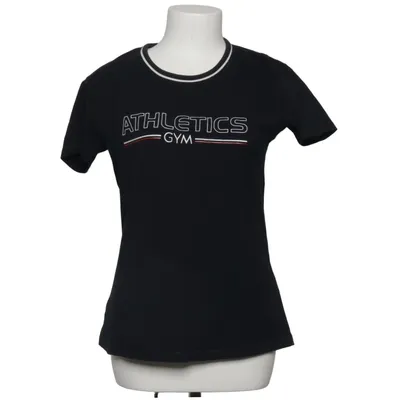 T-shirt (Sort) fra Upfront Bomuld, Elastan