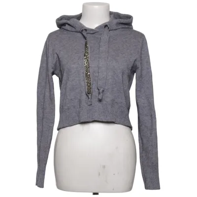 Hættetrøje (Grå) fra Zara Knit Polyamid, Polyester, Viscose