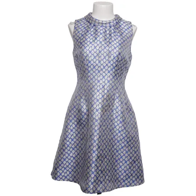 Kjole (Blå, Hvid) fra Oasis Metallfiber, Polyester