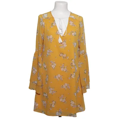 Dress (Yellow, Multicolored) from New Look Cotton, Polyester