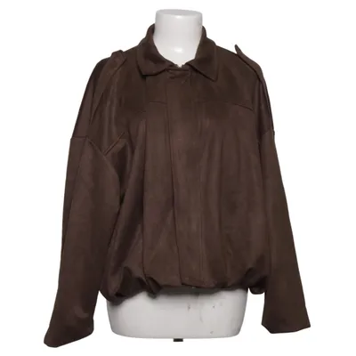 Jacket (Brown) from Trafza Polyester