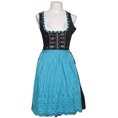 Dirndl (Svart, Blå) från Almenrausch Bomull