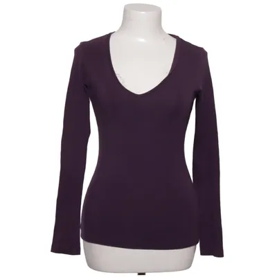 Langærmet t-shirt (Lilla) fra L.O.G.G by H&M Bomuld, Elastan