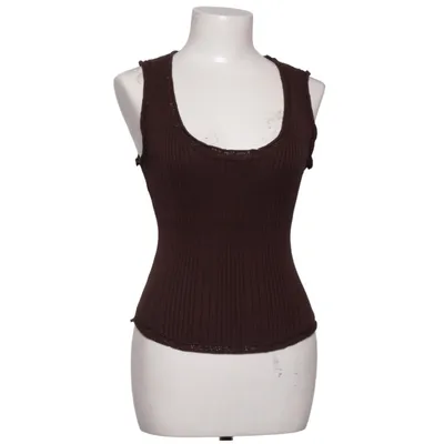 Débardeur (Marron) de Zara Polyester, Viscose