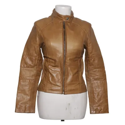 Veste en cuir (Marron) de Amnesia Cuir