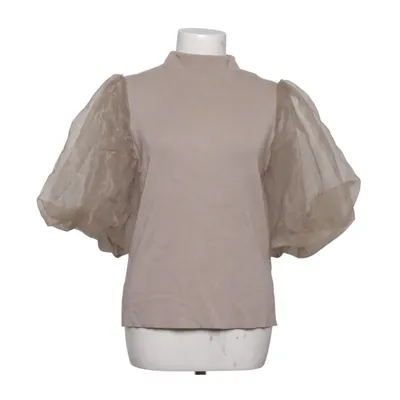 Top (Beige) fra Never Fully Dressed Polyester, Viscose