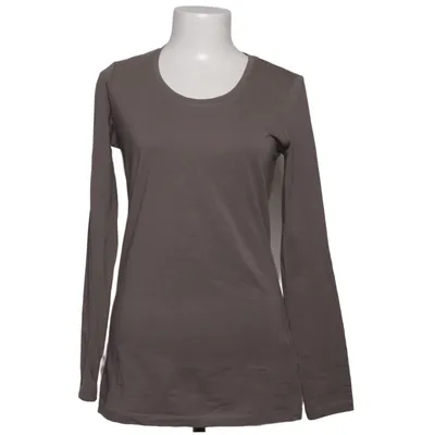 Long sleeve T-shirt (Gray) from G.W. Cotton, Elastane