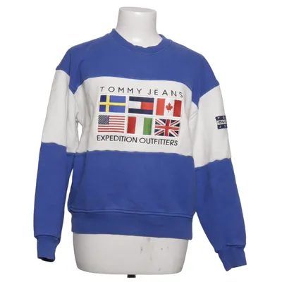 Sweatshirt (Bleu, Blanc, Multicolore) de Tommy Hilfiger Jeans Coton