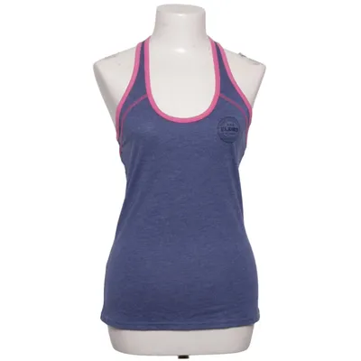 Sport tanktop (Blauw, Roze) van Eleiko Katoen, Polyester, Viscose