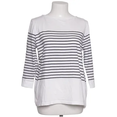 Langærmet t-shirt (Hvid, Sort) fra C&A Bomuld