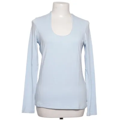 Langærmet t-shirt (Blå) fra Sem Per Lei Elastan, Viscose