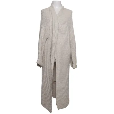 Cardigan (Beige) from Zara Knit Cotton, Linen
