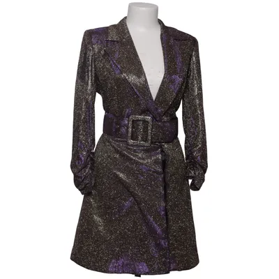 Shirt dress (Purple, Black, Silver) from Setre Polyester