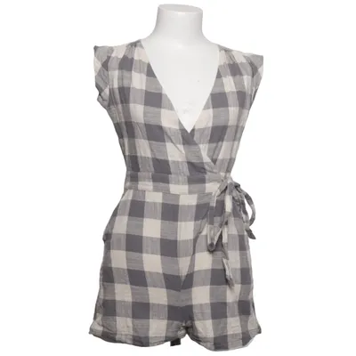 Jumpsuit (Gray, White) from SBO Skirt Cotton