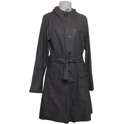 Regnfrakke (Grå) fra Rains Polyester, Polyurethan