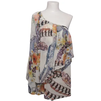 Top (White, Multicolored) from My Muse Polyester