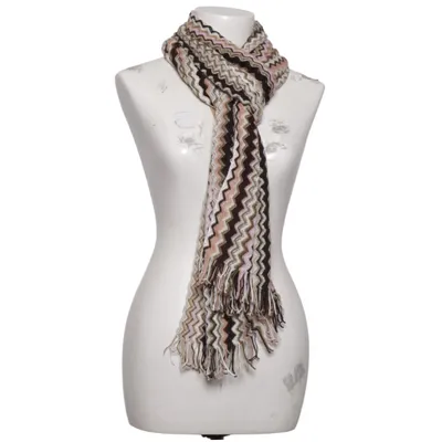 Halstørklæde (Brun, Flerfarvet) fra Missoni Akryl, Polyester, Viscose, Uld