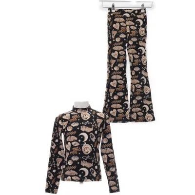 Set (Svart, Brun) från Shoeby Elastan, Polyester