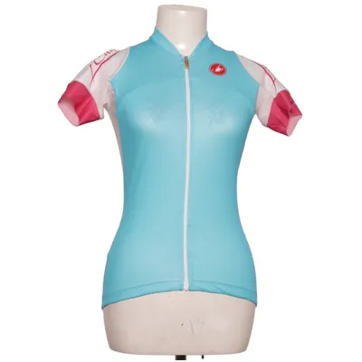 Cykeltröja (Blå, Vit, Rosa, Flerfärgad) från Castelli Elastan, Polyester