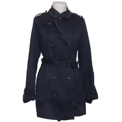 Trench-coat (Bleu) de Mavi Coton, Élasthane