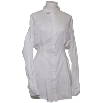 Robe chemise (Blanc) de OW Intimates Coton, Élasthane, Polyamide