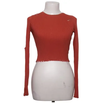 Sweater (Red) from Fashion Nova Elastane, Viscose