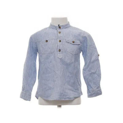 Skjorta (Blå, Vit) från L.O.G.G by H&M Bomull, Linne